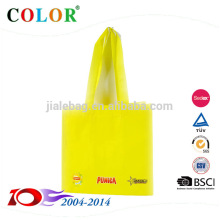 Хорошее качество желтый из rpet хозяйственная сумка,продвижение сумки